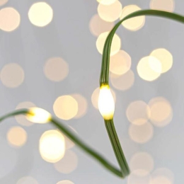 ΣΕΙΡΑ 300  MINI LED ΜΕ ΠΡΟΓΡΑΜΜΑ ΠΡΑΣΙΝΟ ΚΑΛΩΔΙΟ ΧΑΛΚΟΥ ΟΥΔΕΤΕΡΟ ΛΕΥΚΟ LED ΙΡ44 - 600-11761 | MAGIC CHRISTMAS
