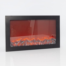 ΤΖΑΚΙ ΠΛΑΣΤΙΚΟ ΜΑΥΡΟ ΜΕ ΕΦΕ ΦΛΟΓΑΣ 60x11x36,5CM - 600-40595 | MAGIC CHRISTMAS
