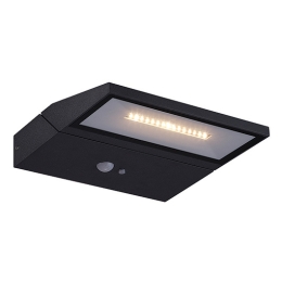SOLAR LED ΕΠΙΤΟΙΧΟ ΦΩΤΙΣΤΙΚΟ ΕΞΩΤΕΡΙΚΟΥ ΧΩΡΟΥ ΜΕ ΑΙΣΘΗΤΗΡΑ ΚΙΝΗΣΗΣ E303| ZAMBELIS LIGHTS