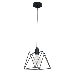 Φωτιστικό Οροφής Santana Black 8031440312899 Μέταλλο