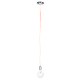 Φωτιστικό Οροφής Idea Red 8031435671222 Μέταλλο,Ύφασμα