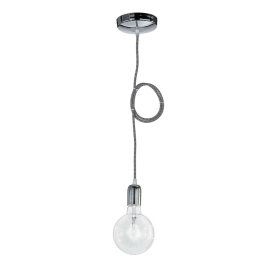 Φωτιστικό Οροφής Idea White/Black 8031439861261 Μέταλλο,Ύφασμα