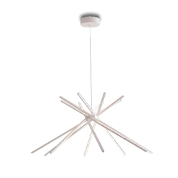 Φωτιστικό Οροφής LED-SHANGHAI-S8 BCO White Αλουμίνιο