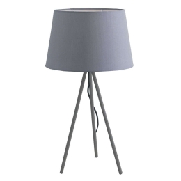 Φωτιστικό Επιτραπέζιο Marilyn I-MARILYN-L GR 1xE27 30x58,5cm Grey Luce Ambiente Design