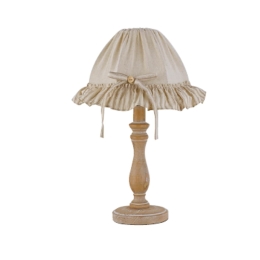 Φωτιστικό Επιτραπέζιο Cherry I-CHERRY-LUME Beige Ξύλο