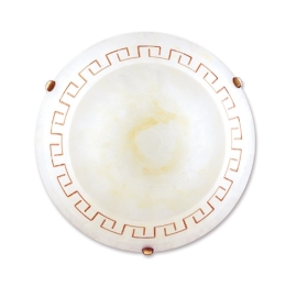 Φωτιστικό Οροφής Trecento 01/01012 Beige Γυαλί