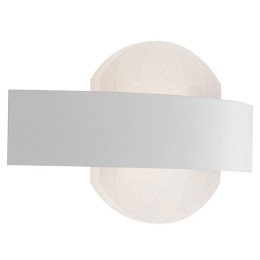Φωτιστικό Τοίχου Himalaya LED-HIMALAYA-AP White Μέταλλο,Ακρυλικό