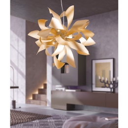 Φωτιστικό Οροφής Bloom I-BLOOM-S6 ORO Gold Μέταλλο