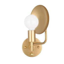 Φωτιστικό Τοίχου Avantgarde V362981W Gold Μέταλλο
