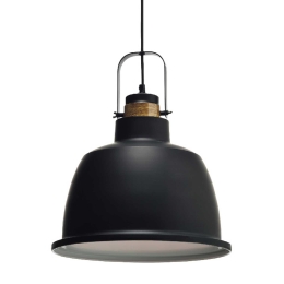 Φωτιστικό Οροφής Vintage KS212635P Black Μέταλλο