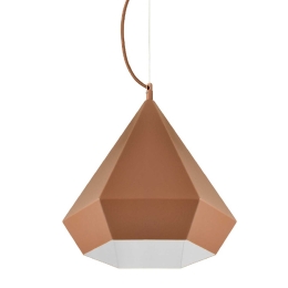 Φωτιστικό Οροφής Style V36049LB Brown Μέταλλο