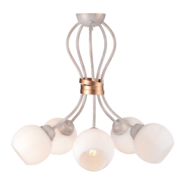 Φωτιστικό Οροφής Elegant DL11695C White Μέταλλο,Γυαλί