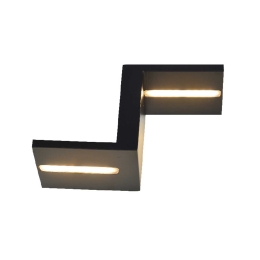Φωτιστικό Τοίχου Wall & Ceiling Luminaires L36294BK Black Μέταλλο