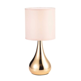Φωτιστικό Επιτραπέζιο Table & Floor Luminaires KS1178T1PG Pink Metal, Fabric