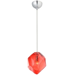 Φωτιστικό Οροφής Avantgarde V351891PRD Red Γυαλί