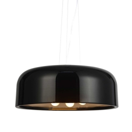 Φωτιστικό Οροφής Avantgarde  OD5390MB Black - Χρώμα εσωτερικής πλευράς White Μέταλλο
