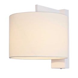 Φωτιστικό Τοίχου Mix & Match OD5612W White Μέταλλο,Ύφασμα