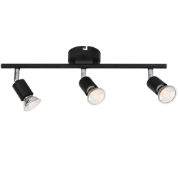 Φωτιστικό Spot Luminairies MC634BK3 Black Μέταλλο