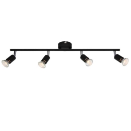 Φωτιστικό Spot Luminairies MC634BK4 Black Μέταλλο