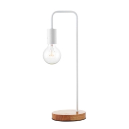 Φωτιστικό Επιτραπέζιο Table & Floor Luminairies KS1755WWD White Μέταλλο