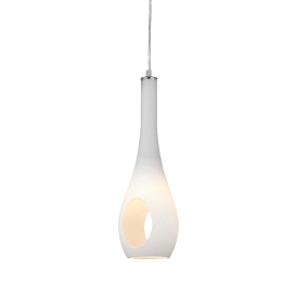 Φωτιστικό Οροφής Style DLA5201 White Μέταλλο,Γυαλί