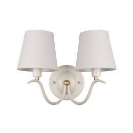 Φωτιστικό Τοίχου Textile FMB32472 Beige Μέταλλο,Ύφασμα
