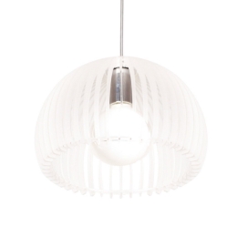 Φωτιστικό Οροφής Acrylic & Silicon V286531P28WH White Μέταλλο,Ακρυλικό