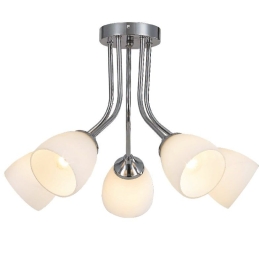 Φωτιστικό Οροφής Primary DLA8115A White Μέταλλο,Γυαλί
