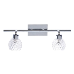 Φωτιστικό Wall & Ceiling Luminairies AD757142 Clear Μέταλλο,Γυαλί