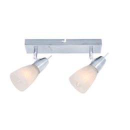 Φωτιστικό Spot Luminairies MC542ΝΜ2 Silver Μέταλλο,Γυαλί
