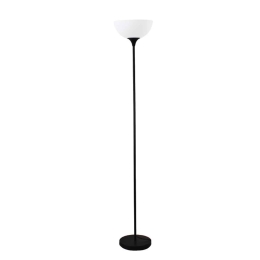 Φωτιστικό Δαπέδου Table & Floor Luminairies KS2026F1BK Black Μέταλλο,Πολυπροπυλένιο
