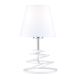 Φωτιστικό Επιτραπέζιο Table & Floor Luminairies OYD10134WTL1 White Μέταλλο,Ύφασμα