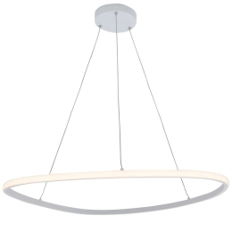 Φωτιστικό Οροφής 2017 Led 3000K 36W Φ80cm Sandy White Αλουμίνιο, Πλαστικό