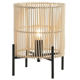 Φωτιστικό Επιτραπέζιο 20232 1xE14 Max 25W Rattan Natural Rattan, Μέταλλο