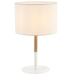 Φωτιστικό Επιτραπέζιο 20215 23x37cm 1xE14 40W White-Natural
