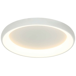 Φωτιστικό Οροφής - Πλαφονιέρα 2041 Led 3000K 30W Φ40cm Sandy White Αλουμίνιο,Ακρυλικό