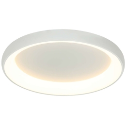 Φωτιστικό Οροφής - Πλαφονιέρα 2057 Led 3000K 60W Φ80cm Sandy White Αλουμίνιο,Ακρυλικό
