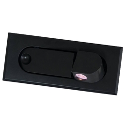 Φωτιστικό Τοίχου - Απλίκα H43 Led 1Χ3W Black Matt Μέταλλο,Αλουμίνιο
