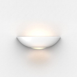 Φωτιστικό Τοίχου - Απλίκα 20273 1xE14 Max 40W Γύψινη Pure White
