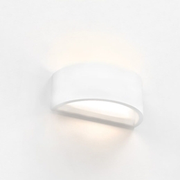 Φωτιστικό Τοίχου - Απλίκα 20274 1xE14 Max 40W Γύψινη Pure White