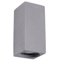 Φωτιστικό Τοίχου - Απλίκα Up&Down E254 Led 3000K 2x4W Natural Concrete