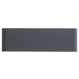 Φωτιστικό Τοίχου - Απλίκα Up&Down E240 Led 3000K 2x10W Graphite