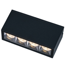 Φωτιστικό Τοίχου - Απλίκα E250 Led 3000K 4x2,5W 38° Dark Grey