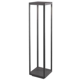 Φωτιστικό Δαπέδου E204 18x18x80cm Led 3000K 7W Graphite