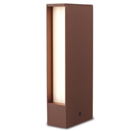 Φωτιστικό Δαπέδου E258 Με Οπάλ Diffuser Led 3000K 9W Rusty Brown