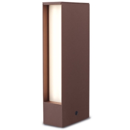 Φωτιστικό Δαπέδου E256 Με Οπάλ Diffuser Led 3000K 6W Rusty Brown