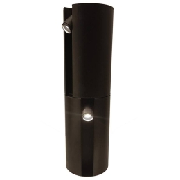 Φωτιστικό Δαπέδου E222 Led 3000K 2x3W Φ12 Sandy Black