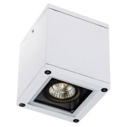 Φωτιστικό Οροφής - Σποτ E270 8,5x8,5cm 1xGU10 ΜΑΧ 35W Sandy White