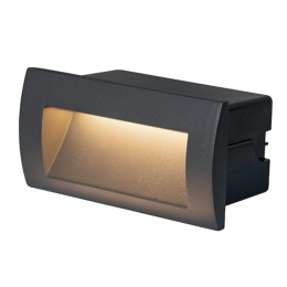 Φωτιστικό Τοίχου Χωνευτό E247-G Led 3000K 3W Graphite