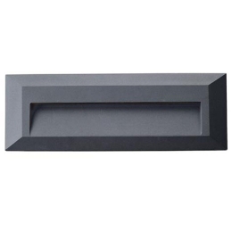 Φωτιστικό Τοίχου - Απλίκα E229 Led 3000K 3W Graphite